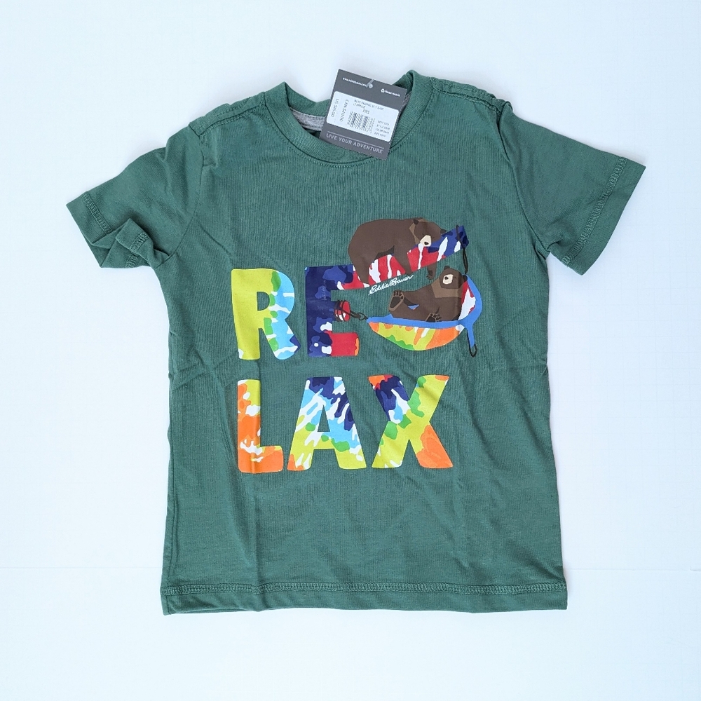 NWT Eddie Bauer Kids Relax t-shirt XXS 4